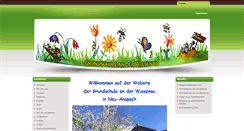 Desktop Screenshot of gs-wiesenau.de