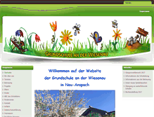 Tablet Screenshot of gs-wiesenau.de